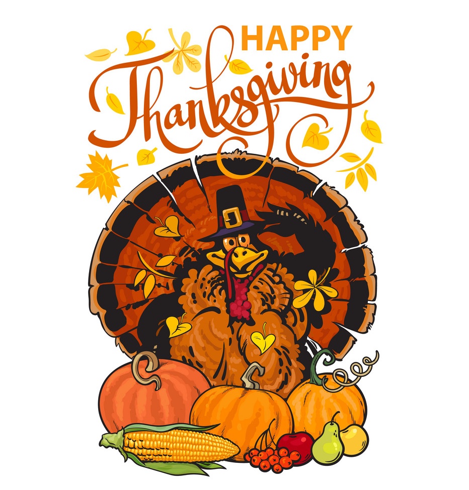 Thanksgiving Day Logo 40 vinyl decal